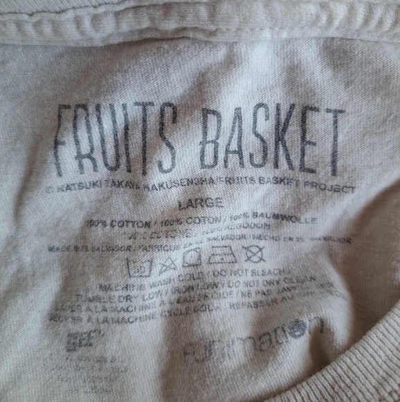 Fruits Basket Graphic T-Shirt size L - Picture 4 of 4